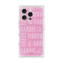 プレミアムスクエアケース with MagSafe［ Barbie - ロゴパターン3 ］