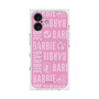 プレミアムスクエアケース with MagSafe［ Barbie - ロゴパターン3 ］