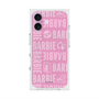 プレミアムスクエアケース with MagSafe［ Barbie - ロゴパターン3 ］
