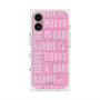プレミアムスクエアケース with MagSafe［ Barbie - ロゴパターン3 ］