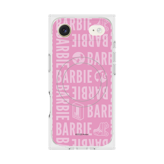 プレミアムスクエアケース with MagSafe［ Barbie - ロゴパターン3 ］