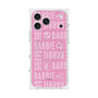 プレミアムスクエアケース with MagSafe［ Barbie - ロゴパターン3 ］