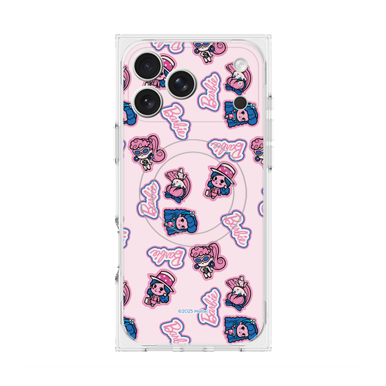 プレミアムスクエアケース with MagSafe［ Barbie - CUTIE STYLE1 ］