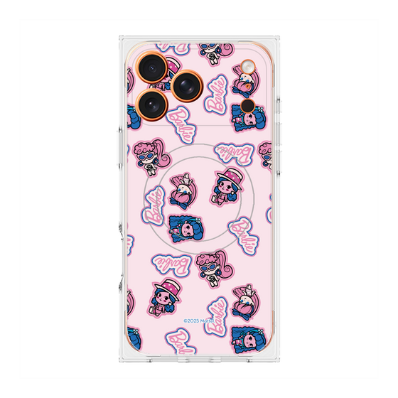 プレミアムスクエアケース with MagSafe［ Barbie - CUTIE STYLE1 ］
