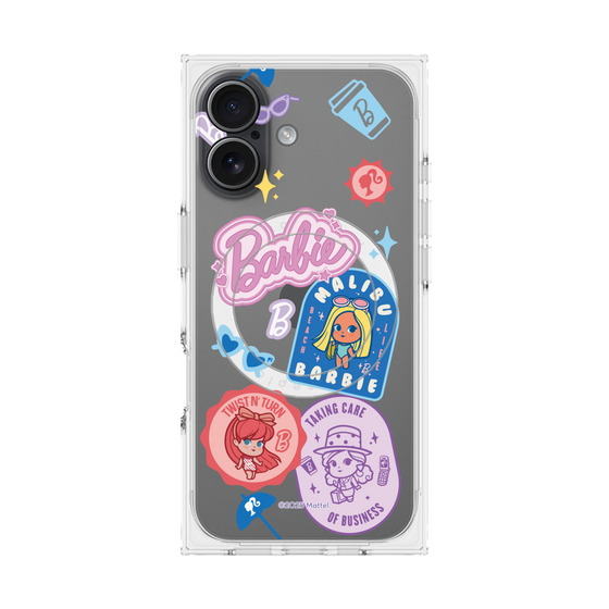 プレミアムスクエアケース with MagSafe［ Barbie - CUTIE STYLE2 ］