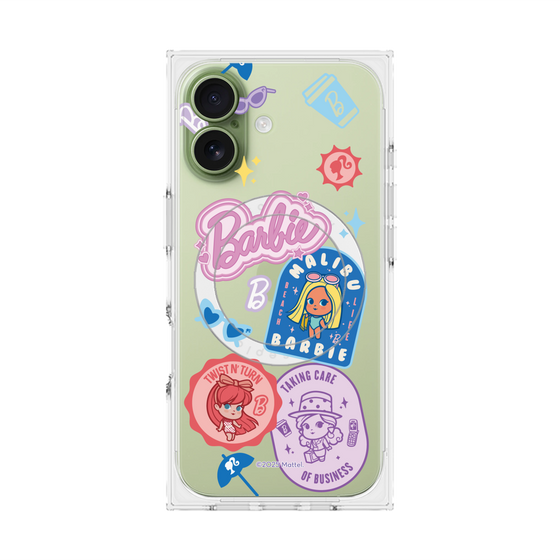 プレミアムスクエアケース with MagSafe［ Barbie - CUTIE STYLE2 ］