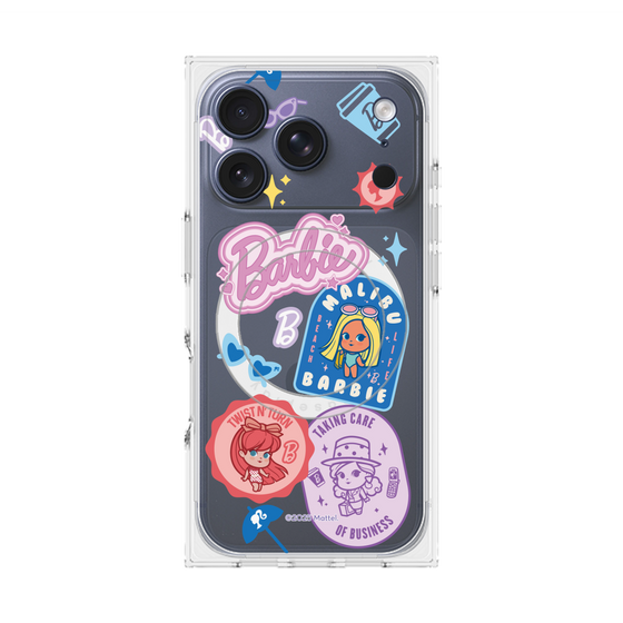 プレミアムスクエアケース with MagSafe［ Barbie - CUTIE STYLE2 ］