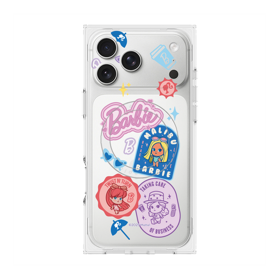 プレミアムスクエアケース with MagSafe［ Barbie - CUTIE STYLE2 ］