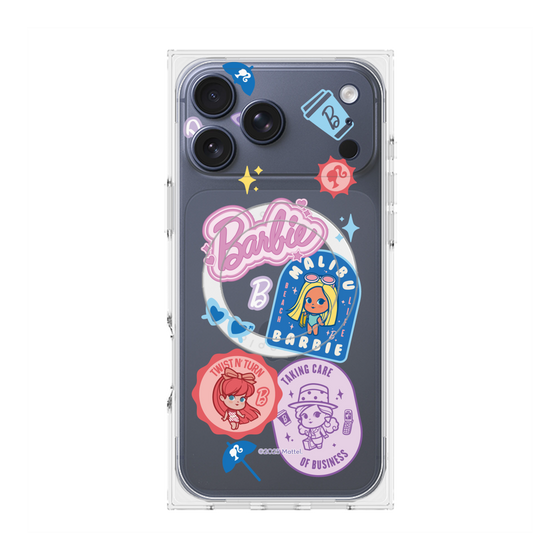 プレミアムスクエアケース with MagSafe［ Barbie - CUTIE STYLE2 ］