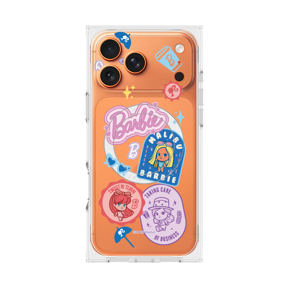 プレミアムスクエアケース with MagSafe［ Barbie - CUTIE STYLE2 ］