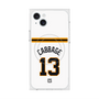 プレミアムスクエアケース with MagSafe［ 読売ジャイアンツ - #13 CABBAGE - ホーム ］