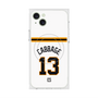 プレミアムスクエアケース with MagSafe［ 読売ジャイアンツ - #13 CABBAGE - ホーム ］