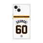 プレミアムスクエアケース with MagSafe［ 読売ジャイアンツ - #60 ARAMAKI - ホーム ］