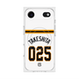 プレミアムスクエアケース with MagSafe［ 読売ジャイアンツ - #025 TAKESHITA - ホーム ］