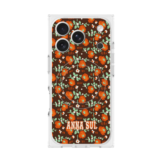 プレミアムスクエアケース with MagSafe［ ANNA SUI - DITSY FLORAL ］
