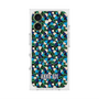 プレミアムスクエアケース with MagSafe［ ANNA SUI - HEARTS VINE - BLUE ］