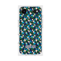 プレミアムスクエアケース with MagSafe［ ANNA SUI - HEARTS VINE - BLUE ］