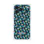 プレミアムスクエアケース with MagSafe［ ANNA SUI - HEARTS VINE - BLUE ］