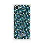 プレミアムスクエアケース with MagSafe［ ANNA SUI - HEARTS VINE - BLUE ］