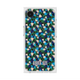 プレミアムスクエアケース with MagSafe［ ANNA SUI - HEARTS VINE - BLUE ］