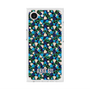 プレミアムスクエアケース with MagSafe［ ANNA SUI - HEARTS VINE - BLUE ］