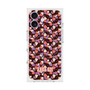 プレミアムスクエアケース with MagSafe［ ANNA SUI - HEARTS VINE - PINK ］