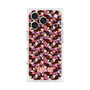プレミアムスクエアケース with MagSafe［ ANNA SUI - HEARTS VINE - PINK ］