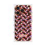プレミアムスクエアケース with MagSafe［ ANNA SUI - HEARTS VINE - PINK ］