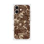 プレミアムスクエアケース with MagSafe［ ANNA SUI - STITCHED FLORAL ］