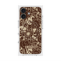 プレミアムスクエアケース with MagSafe［ ANNA SUI - STITCHED FLORAL ］