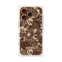 プレミアムスクエアケース with MagSafe［ ANNA SUI - STITCHED FLORAL ］