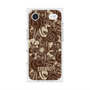 プレミアムスクエアケース with MagSafe［ ANNA SUI - STITCHED FLORAL ］