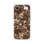 プレミアムスクエアケース with MagSafe［ ANNA SUI - STITCHED FLORAL ］
