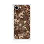 プレミアムスクエアケース with MagSafe［ ANNA SUI - STITCHED FLORAL ］