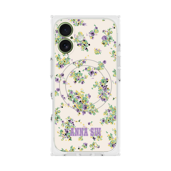 プレミアムスクエアケース with MagSafe［ ANNA SUI - ROSEBUDS ］