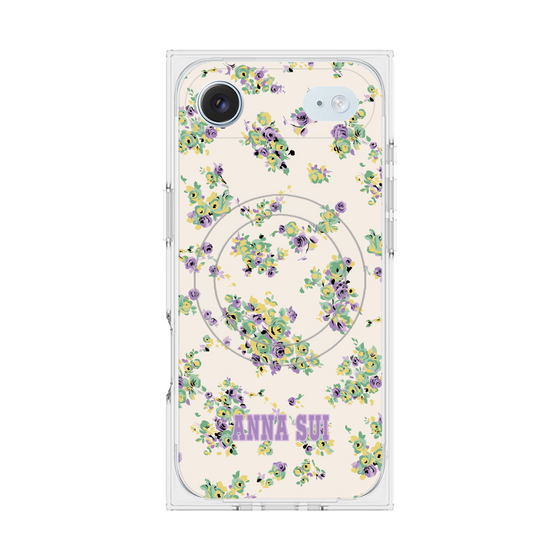 プレミアムスクエアケース with MagSafe［ ANNA SUI - ROSEBUDS ］