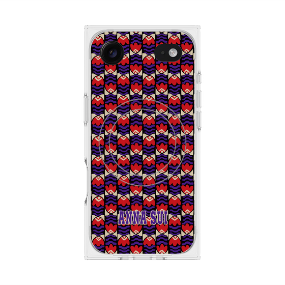 プレミアムスクエアケース with MagSafe［ ANNA SUI - TULIPS ］