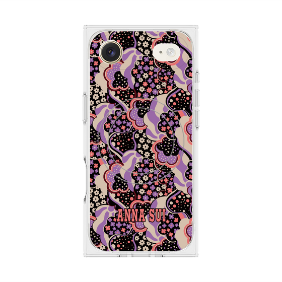 プレミアムスクエアケース with MagSafe［ ANNA SUI - WAVY CLOUDS ］