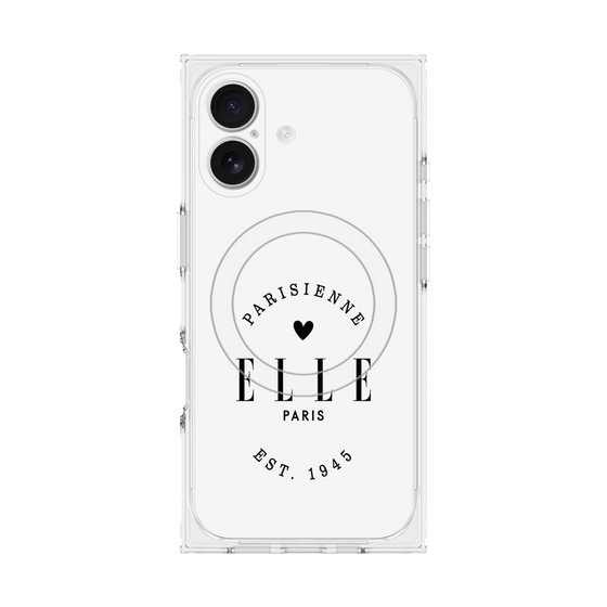 プレミアムスクエアケース with MagSafe［ ELLE - Parisienne ］