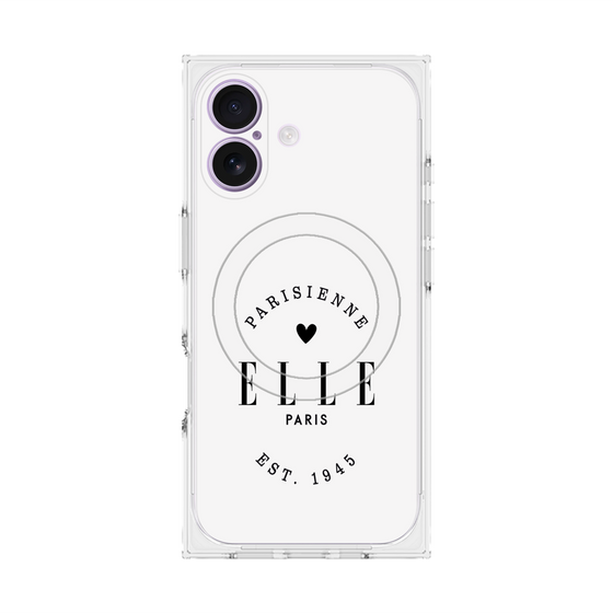 プレミアムスクエアケース with MagSafe［ ELLE - Parisienne ］