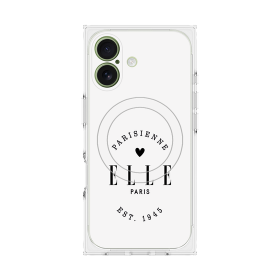 プレミアムスクエアケース with MagSafe［ ELLE - Parisienne ］