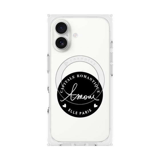 プレミアムスクエアケース with MagSafe［ ELLE - Capitale Romantique ］
