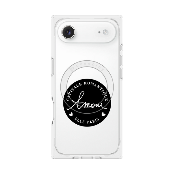 プレミアムスクエアケース with MagSafe［ ELLE - Capitale Romantique ］