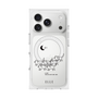 プレミアムスクエアケース with MagSafe［ ELLE - All cats are grey in the dark ］