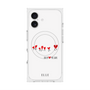 プレミアムスクエアケース with MagSafe［ ELLE - Let who love me follow me - ホワイト ］