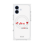 プレミアムスクエアケース with MagSafe［ ELLE - Let who love me follow me - ホワイト ］