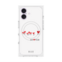 プレミアムスクエアケース with MagSafe［ ELLE - Let who love me follow me - ホワイト ］