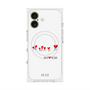 プレミアムスクエアケース with MagSafe［ ELLE - Let who love me follow me - ホワイト ］