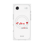 プレミアムスクエアケース with MagSafe［ ELLE - Let who love me follow me - ホワイト ］