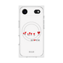 プレミアムスクエアケース with MagSafe［ ELLE - Let who love me follow me - ホワイト ］